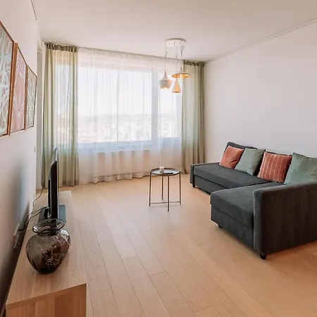 Apartment Skau Sky Park Coral By Zaha Hadid 22 Floor 1tower Panoramic View Free Parking *