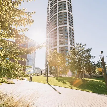 Skau Coral In Sky Park 22 Floor 1tower Panoramic View Free Parking * Bratislava