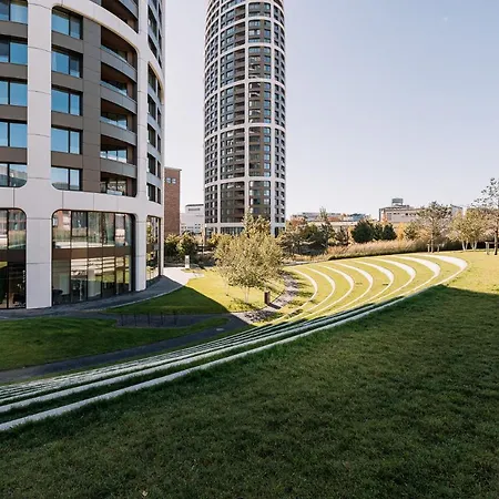 Lejlighed Skau Sky Park Coral By Zaha Hadid 22 Floor 1tower Panoramic View Free Parking