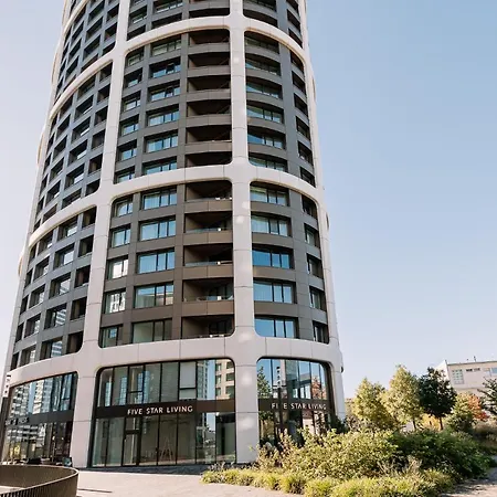 Lejlighed Skau Sky Park Coral By Zaha Hadid 22 Floor 1tower Panoramic View Free Parking