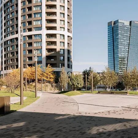 Skau Coral In Sky Park 22 Floor 1tower Panoramic View Free Parking Bratislava