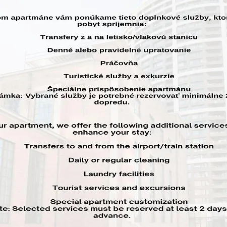 Skau Coral In Sky Park 22 Floor 1tower Panoramic View Free Parking * Bratislava