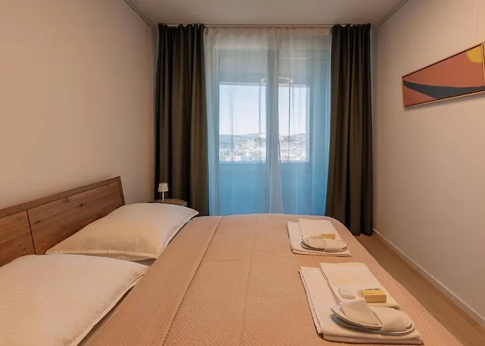 Appartement Skau Sky Park Coral By Zaha Hadid 22 Floor 1tower Panoramic View Free Parking Bratislava