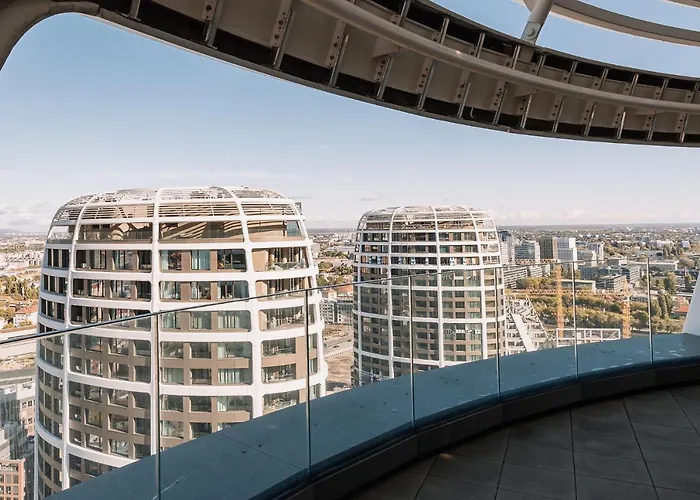 Skau Sky Park Coral By Zaha Hadid 22 Floor 1tower Panoramic View Free Parking Appartement