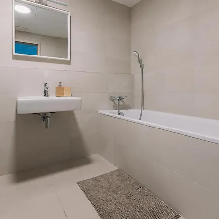 Appartamento Skau Sky Park Coral By Zaha Hadid 22 Floor 1tower Panoramic View Free Parking Bratislava